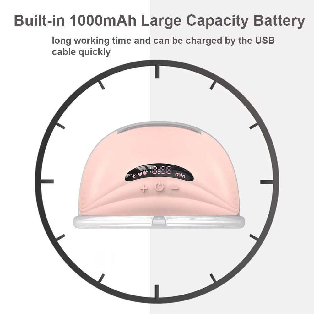 Wearable Breast Pump Hands Free Electric Portable Wearable Breast Pumps Slient Bpa-Free Breastfeeding Milk Collector